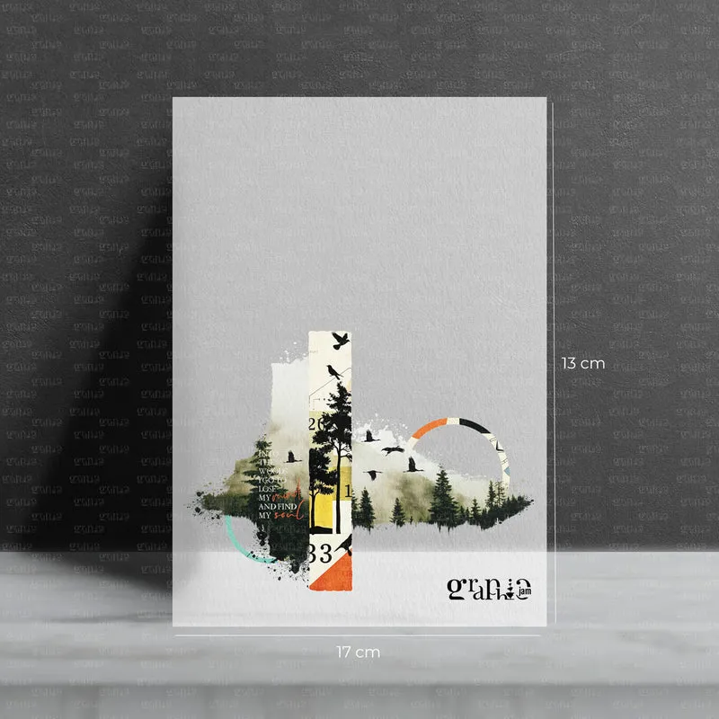 Bügelbild "Into the woods i go"