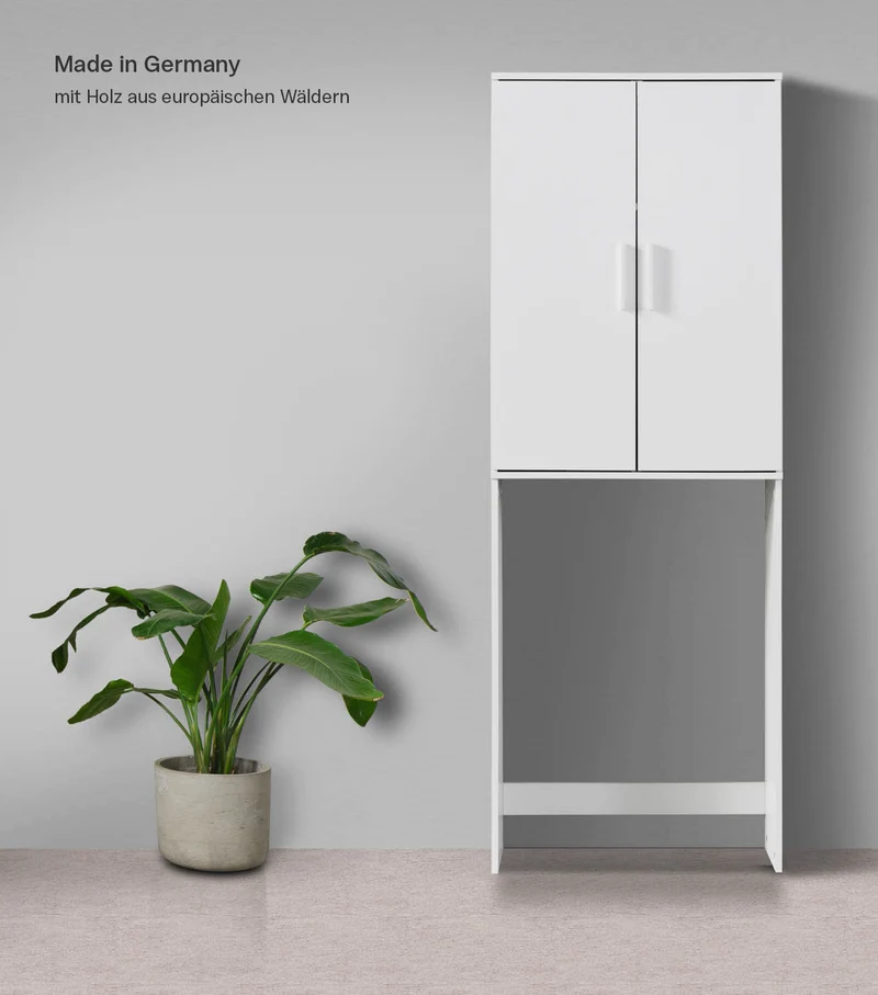 Waschmaschinenschrank 'Der Saubermann'