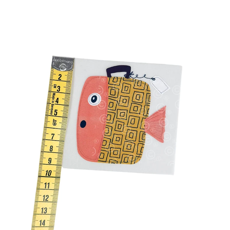 Bügelbild Kofferfisch