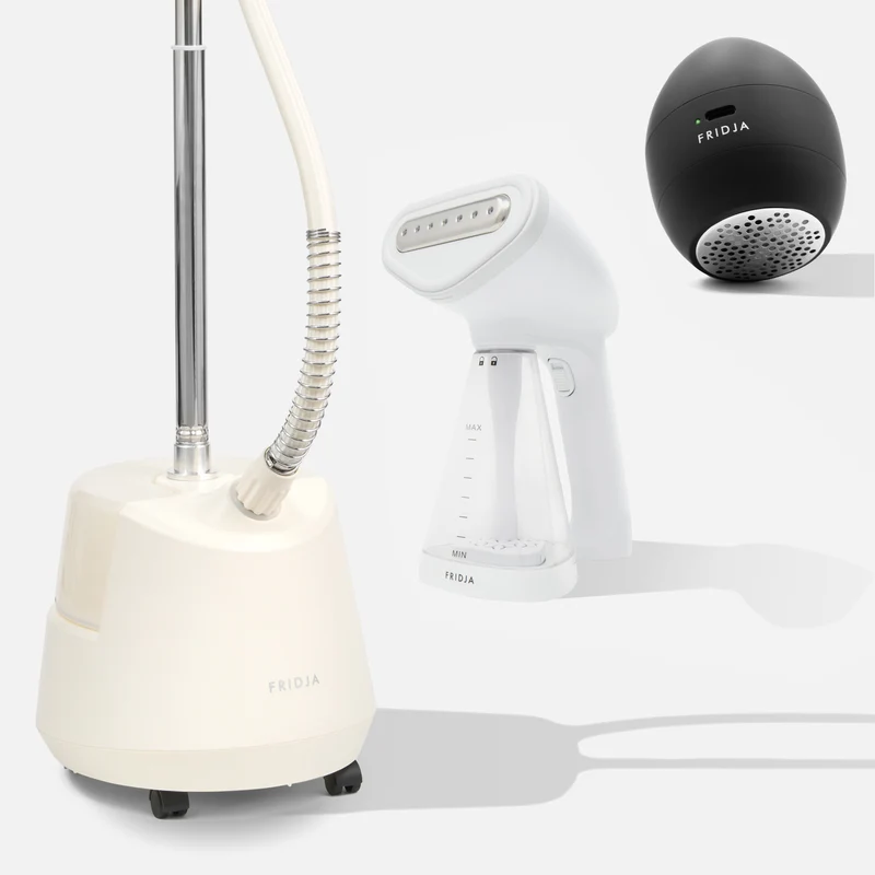 Garment Care Trio – f1200 Clothes Steamer Pro, f10 Handheld & f40 Fabric Shaver