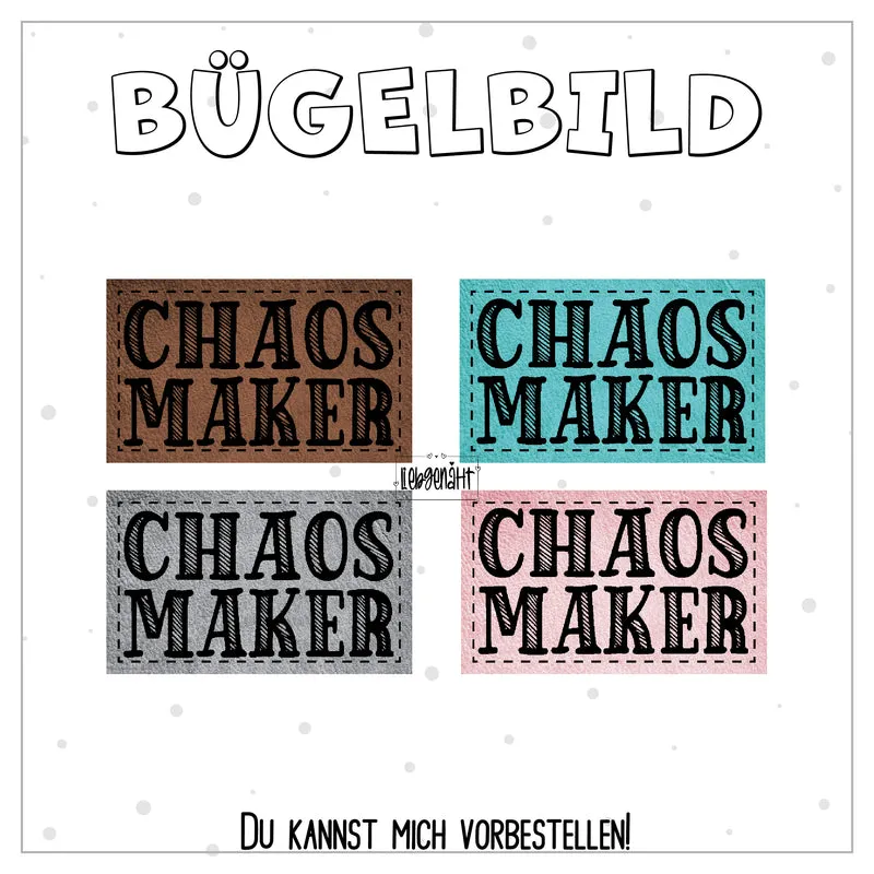 VORBESTELLUNG! Label Chaosmaker
