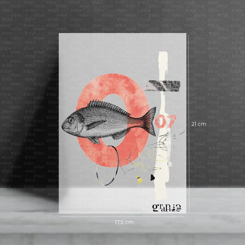 Bügelbild 007 Fisch