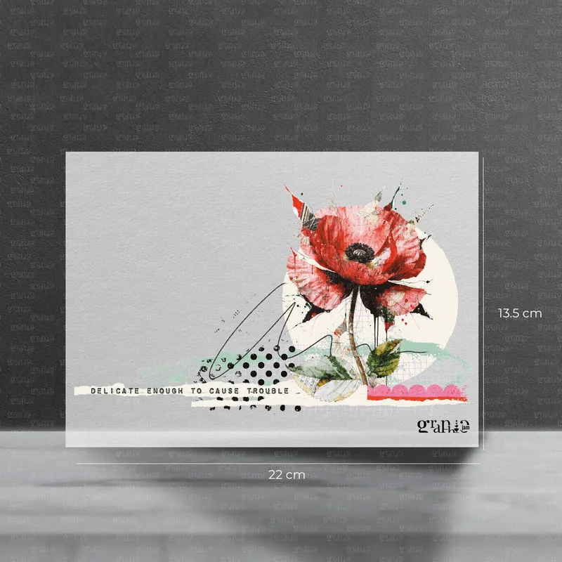 Bügelbild Poppy Trouble