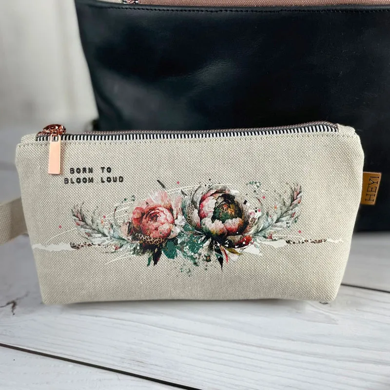 Bügelbild Set – Leopeonie Borten