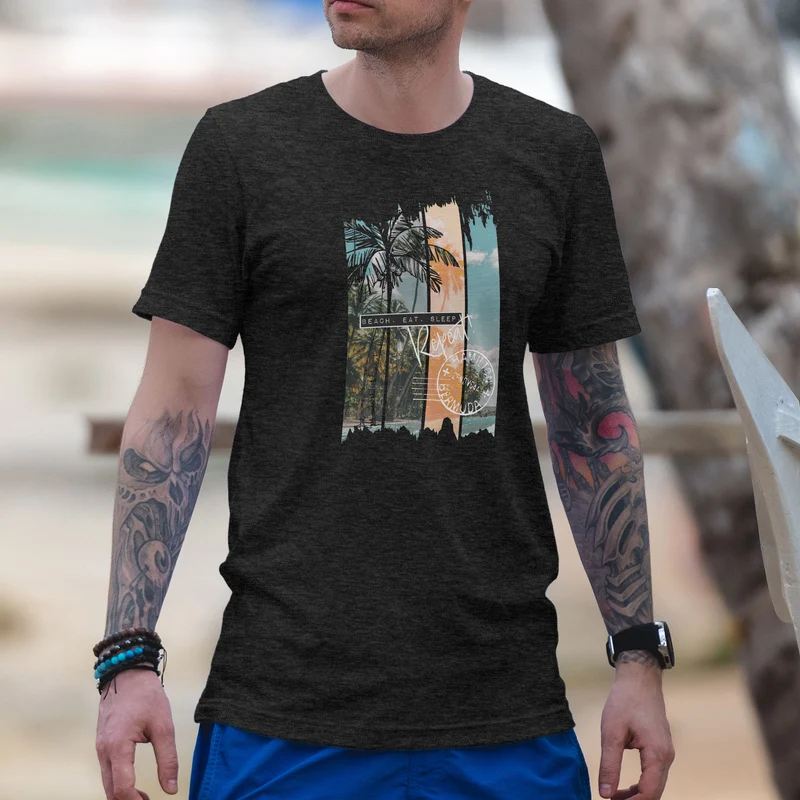 Bügelbild Beach.Eat.Sleep.Repeat