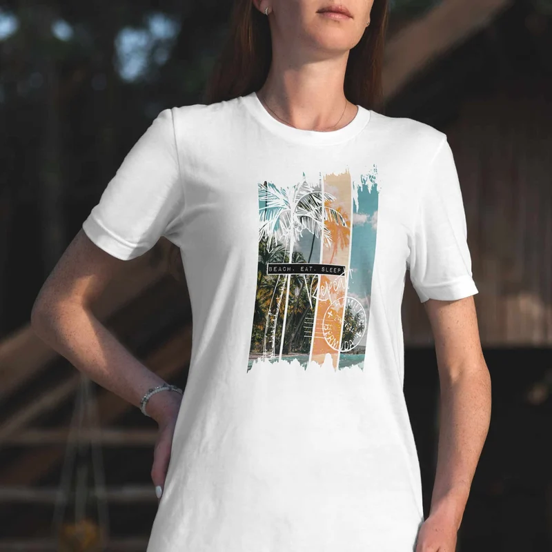 Bügelbild Beach.Eat.Sleep.Repeat