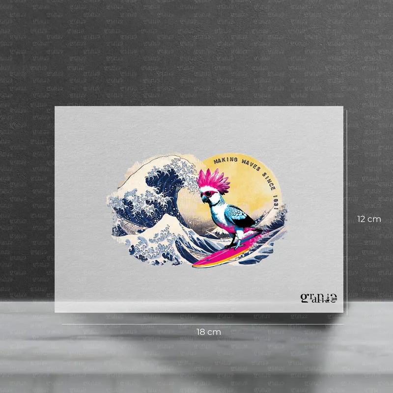 Bügelbild Great Kakadu - Art Edition