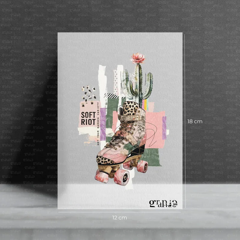 Bügelbild Soft Riot