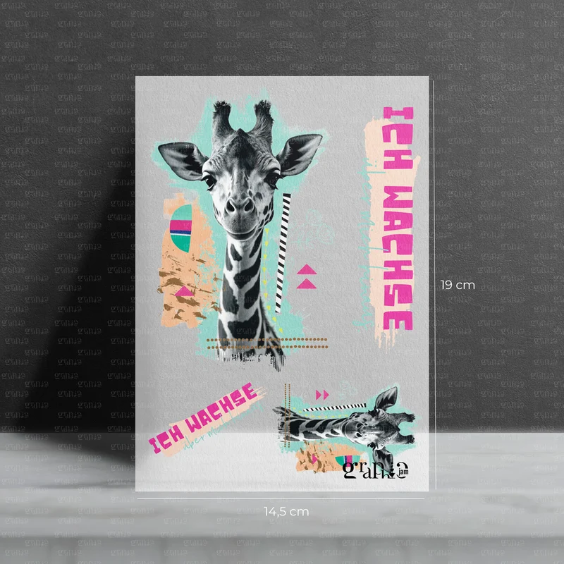 Bügelbild Set – Cutie Giraffe | Statement Set