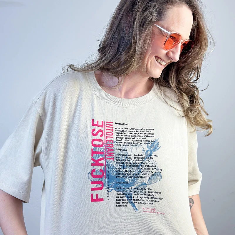 Bügelbild "Fucktose Intolerant"