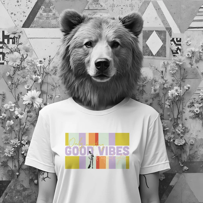 Bügelbild "Good Vibes"