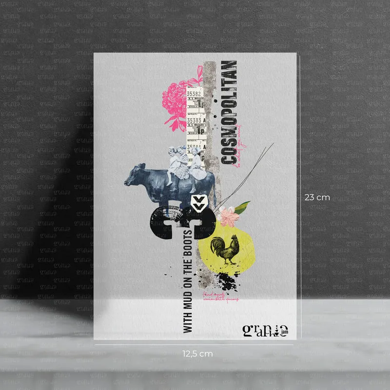 Bügelbild "COSMOPOLITAN"