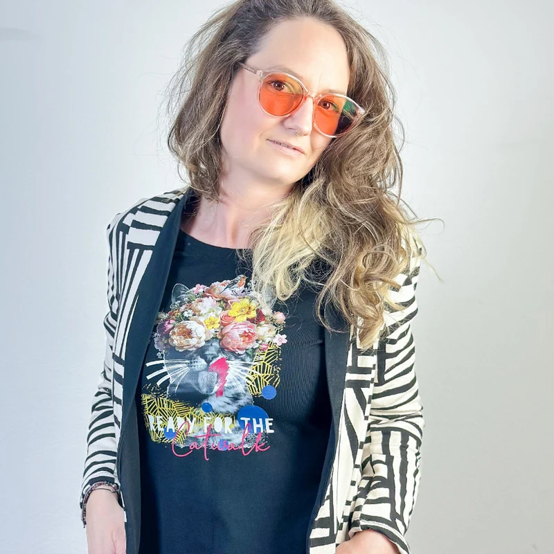 Bügelbild "Ready for the Catwalk"