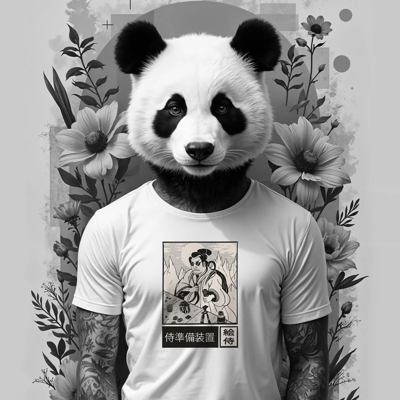 Bügelbild „Samurai Photographer“