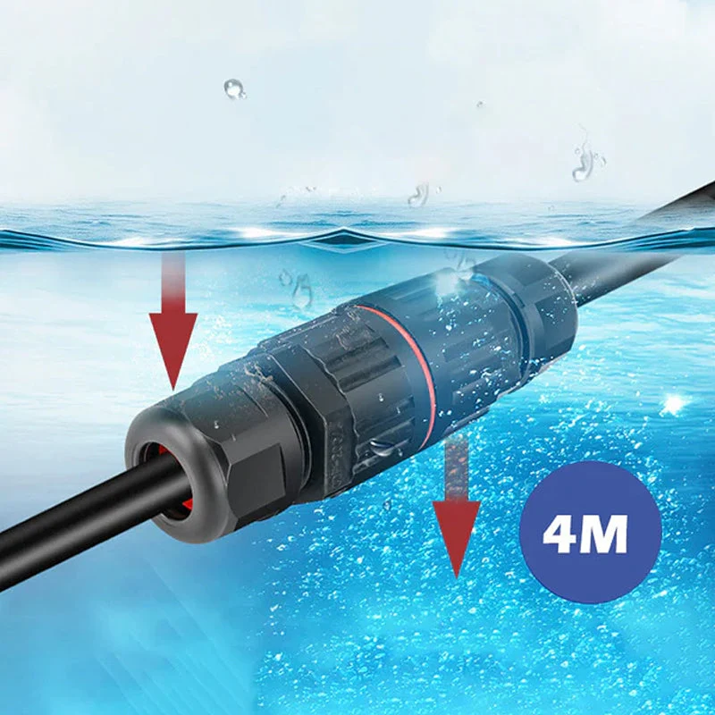 Wasserdichter elektrischer Kabelverbinder für den Außenbereich | Skanto