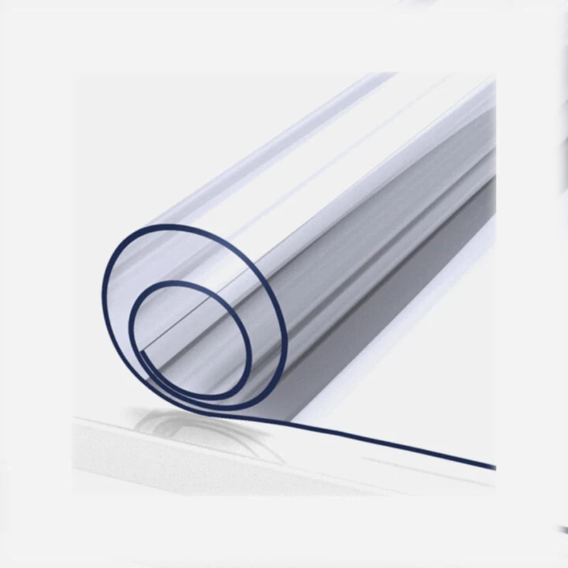 Weiche transparente Schutzhülle Tischmatte | Skanto