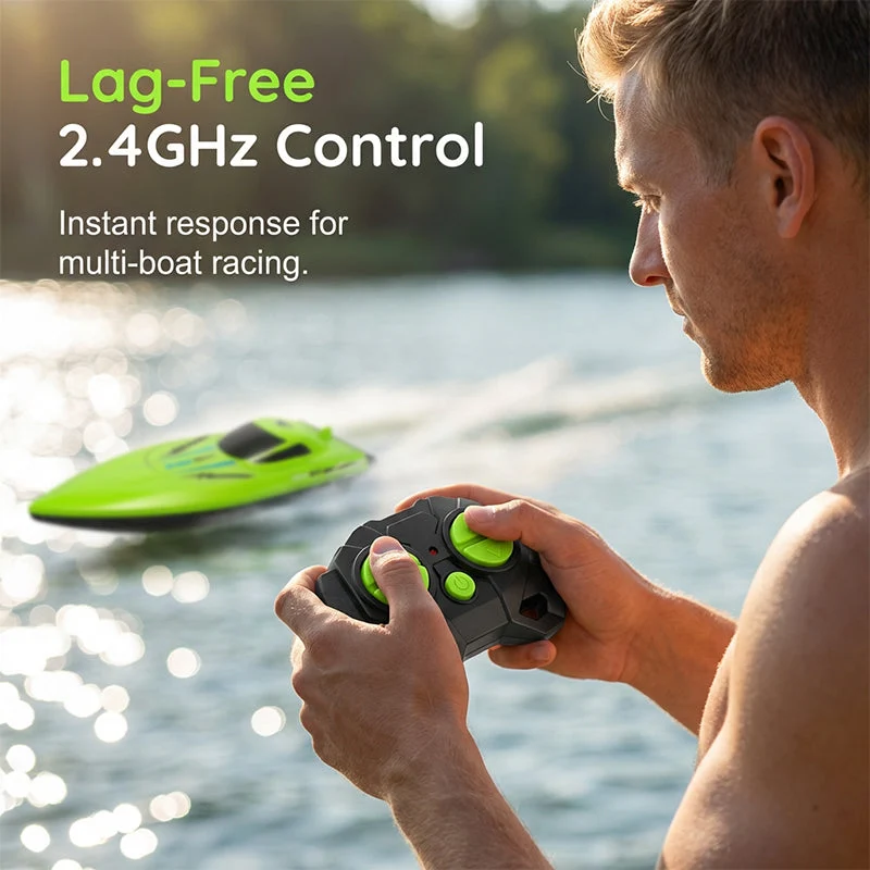RC-Rennboot mit 2.4 GHz Fernsteuerung | Skanto
