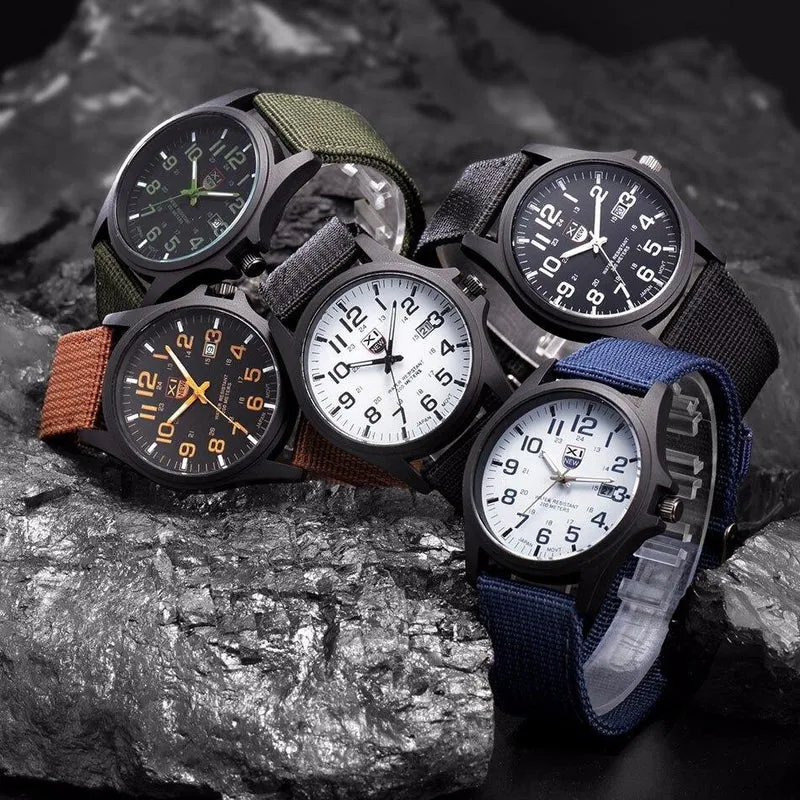 Skanto Tactical AdventureTime Uhr – Wasserdicht & Stoßfest mit LED | Skanto