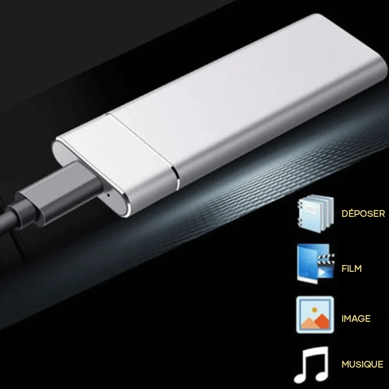 Externe ultraschnelle SSD-Festplatte | Skanto