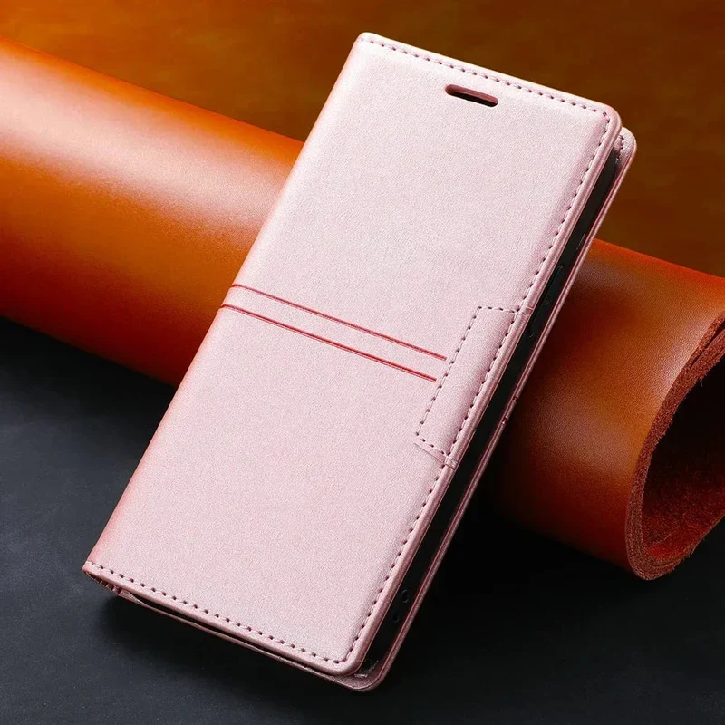 Skanto Leder-Wallet-Case – Flip Cover – Google Pixel