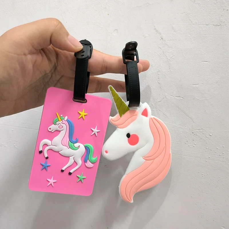 Einfacher Einhorn-Kofferanhänger Skanto