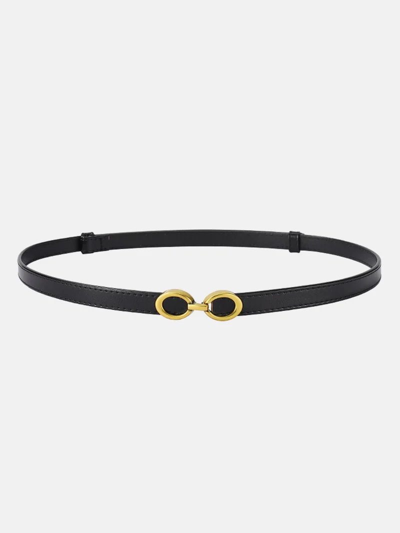 LuxeRing Belt – Eleganter Ledergürtel für Damen Skanto