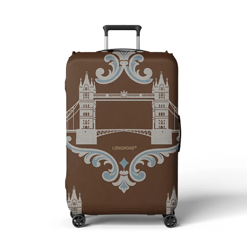 Damenkoffer Skanto mit elegantem Barockmuster