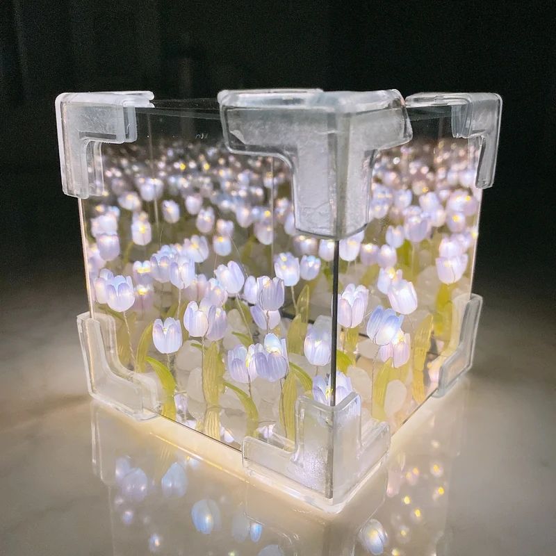 Blossom Box | Magisches Tulpenlicht | Skanto