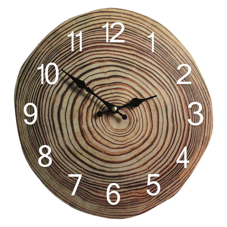 SereniClock - Elegante geräuschlose Wanduhr für Skanto
