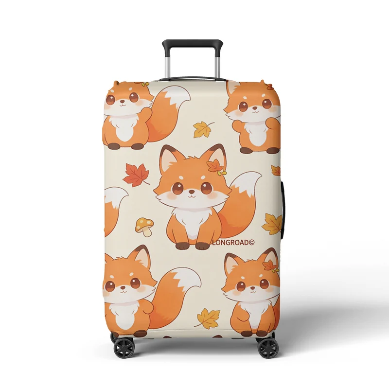 Damen Kofferhülle mit niedlichem Corgi-Design Skanto