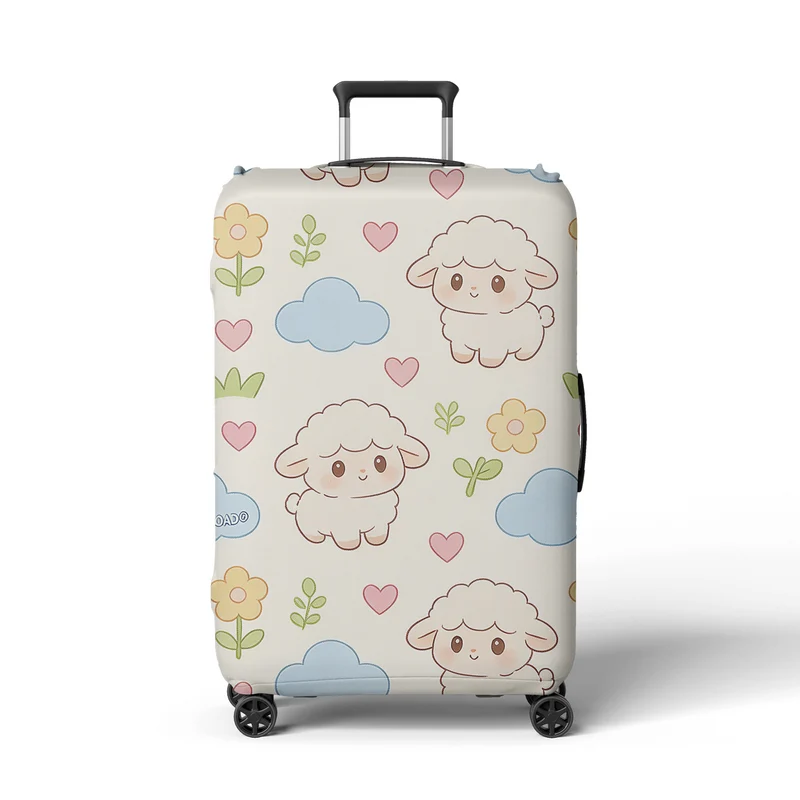 Damen Kofferhülle mit niedlichem Corgi-Design Skanto