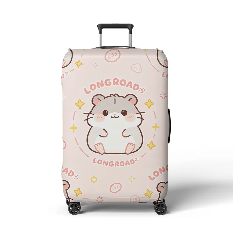 Damen Kofferhülle mit niedlichem Corgi-Design Skanto