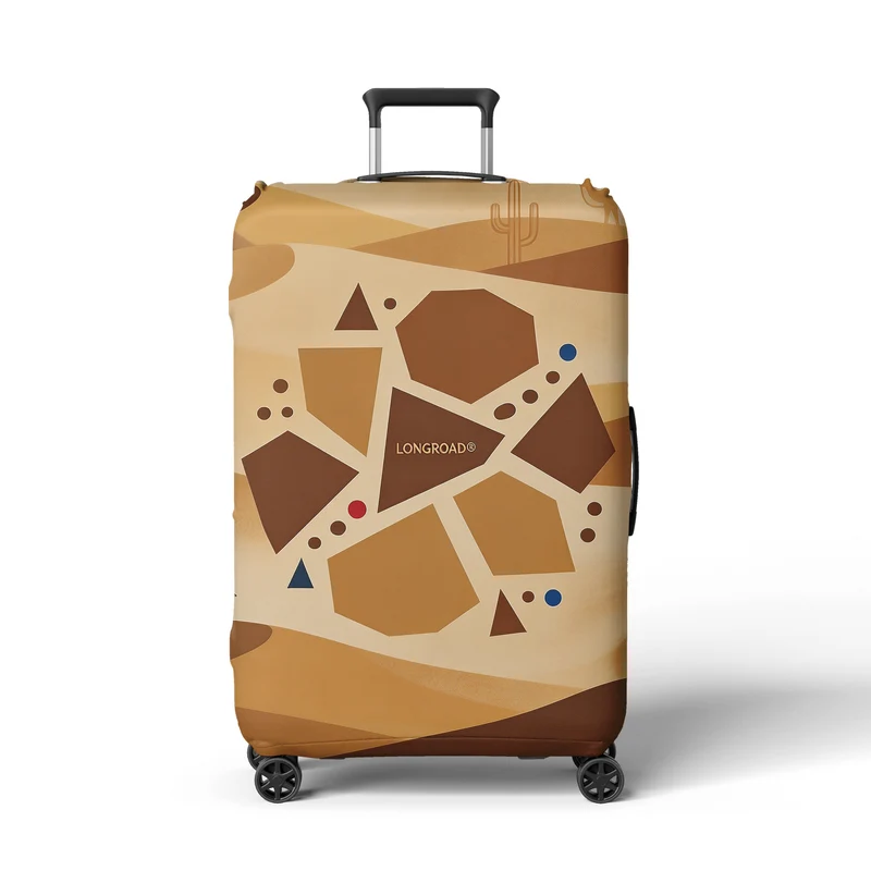 Damen Kofferhülle mit modernem Grafikdesign Skanto