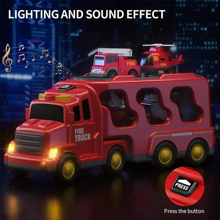 FunCity Trucks - Spielset mit Lichtern und Sound Skanto