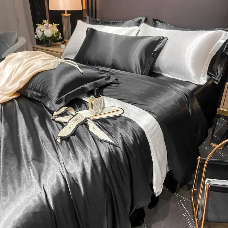 Skanto | Luxuriöses Seidenbettwäsche-Set