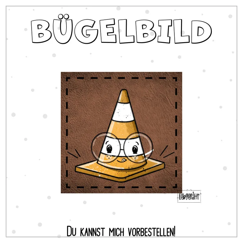 VORBESTELLUNG! Bügellabel - Katzengold - Bau