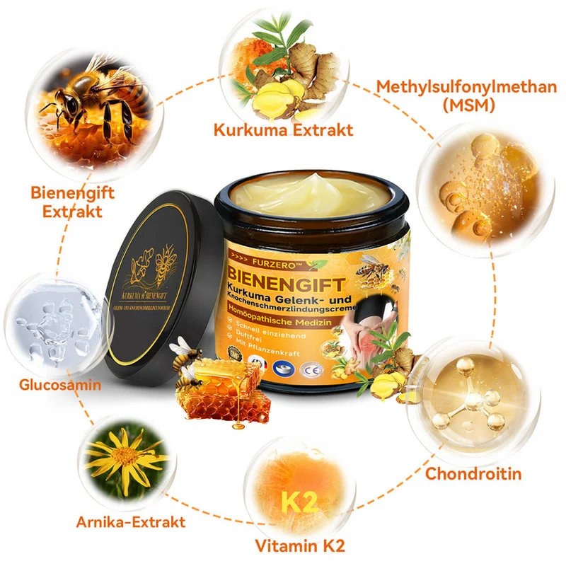 Bee Vital Creme | Schnelle Schmerzlinderung | Skanto