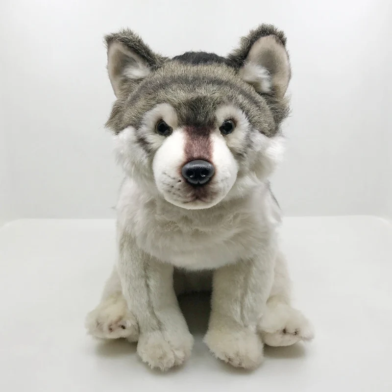 Skanto | Grauer Wolf Plüschtier