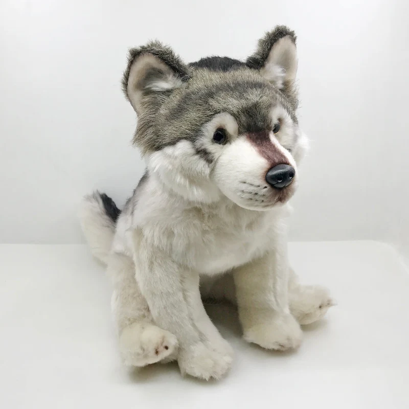 Skanto | Grauer Wolf Plüschtier