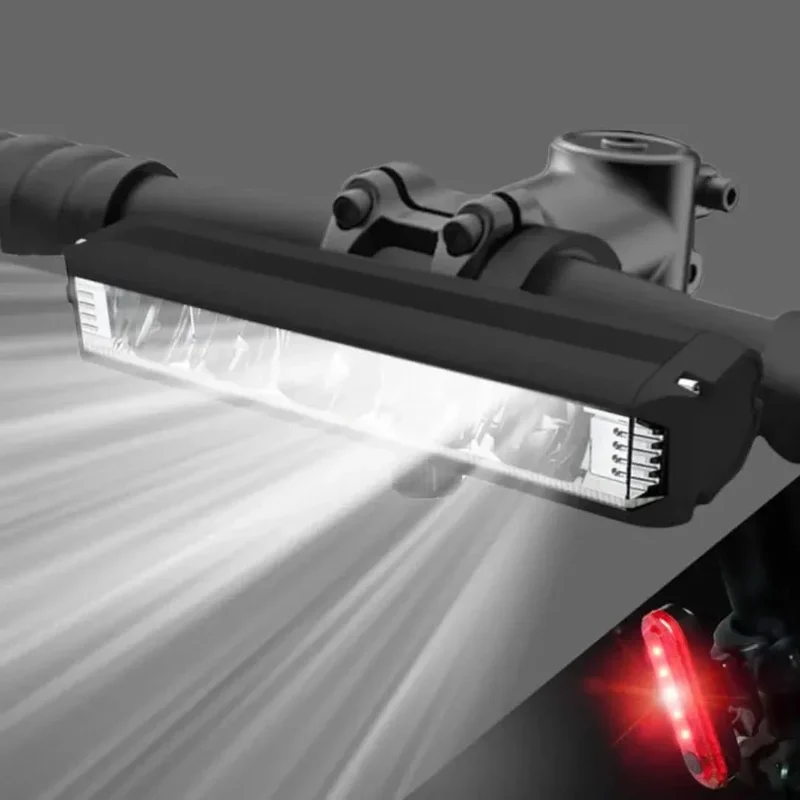 Wiederaufladbare Fahrradlampe 1400 Lumen – Wasserdicht mit mehreren Lichtmodi | Skanto