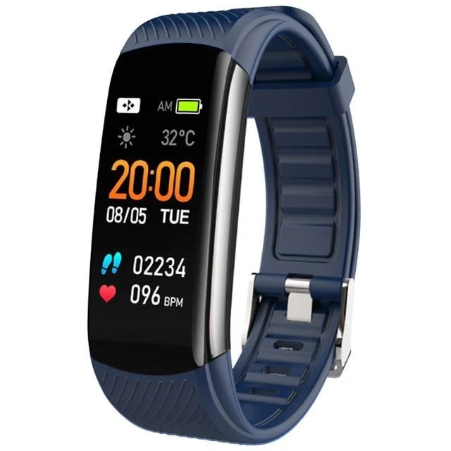 Skanto | Smart Ware Fitrix Wasserdichter Fitness-Tracker mit Herzfrequenz und Blutdruck